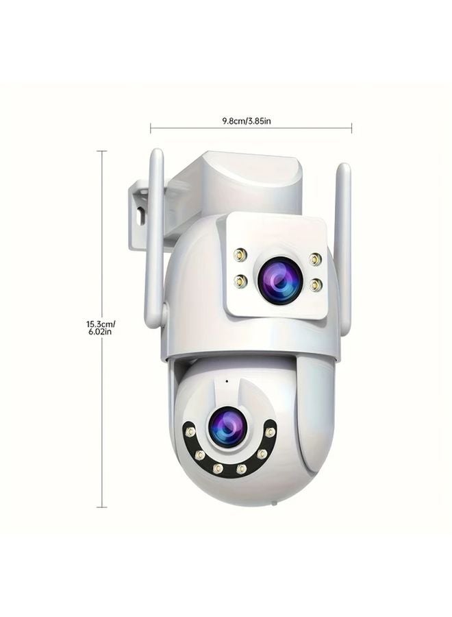 VVA3 Color 2.4G 5GHz Dual Lens Wireless Security Camera AI Motion Tracking Color Night Vision IPX6 Waterproof Outdoor - Image 4
