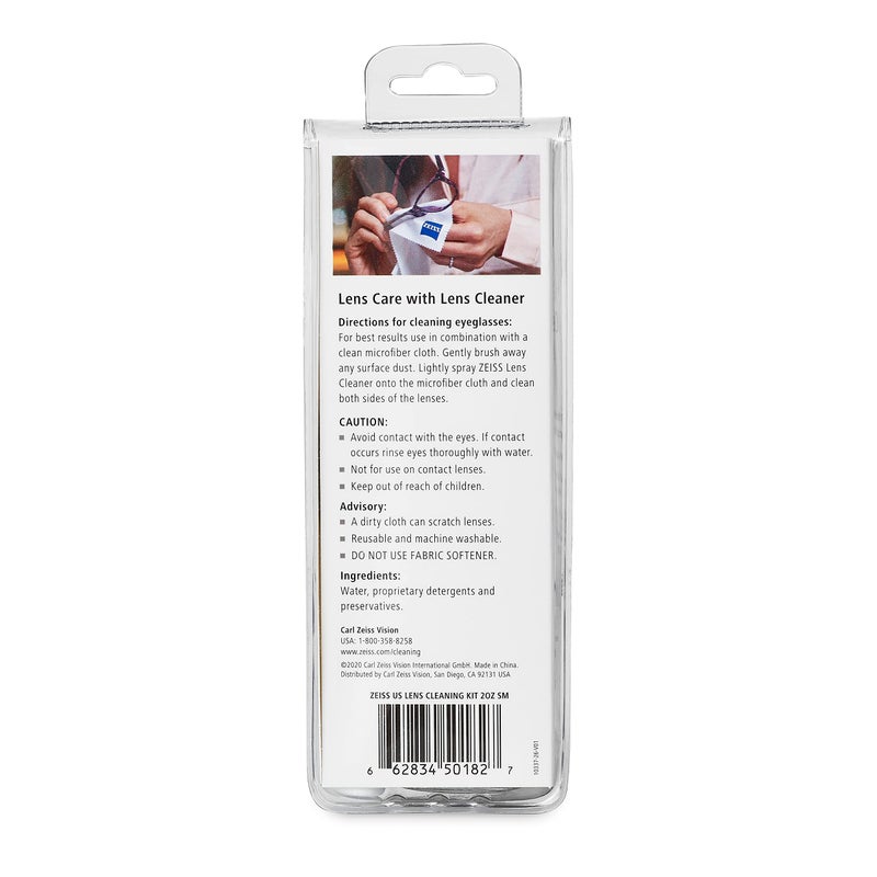 Zeiss ZEISS 2oz Spray and Microfiber Lens Cleaner Care Kit for Coated Lenses, Binoculars, Scopes, Cameras, and Glasses, 1-Pack  - Image 5