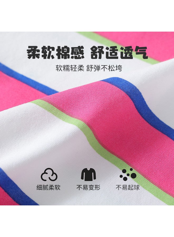 Peppa Pig spring Striped Long-sleeve Girls' T-shirt - Soft & Comfortable Pullover Tee For Toddlers - Image 4