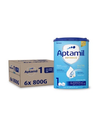 Advance 1 Infant Formula Milk From 0-6 Months, Easy To Use Pack