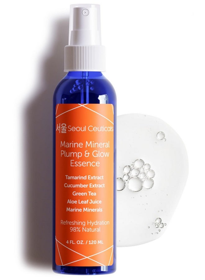 seoulceuticals - SeoulCeuticals Korean Skin Care Essence Toner - K Beauty Skincare Spray Mist For Face Contains Cucumber Extract and Marine Minerals + Organic Aloe - Get That Healthy Youthful Glow - Image 1