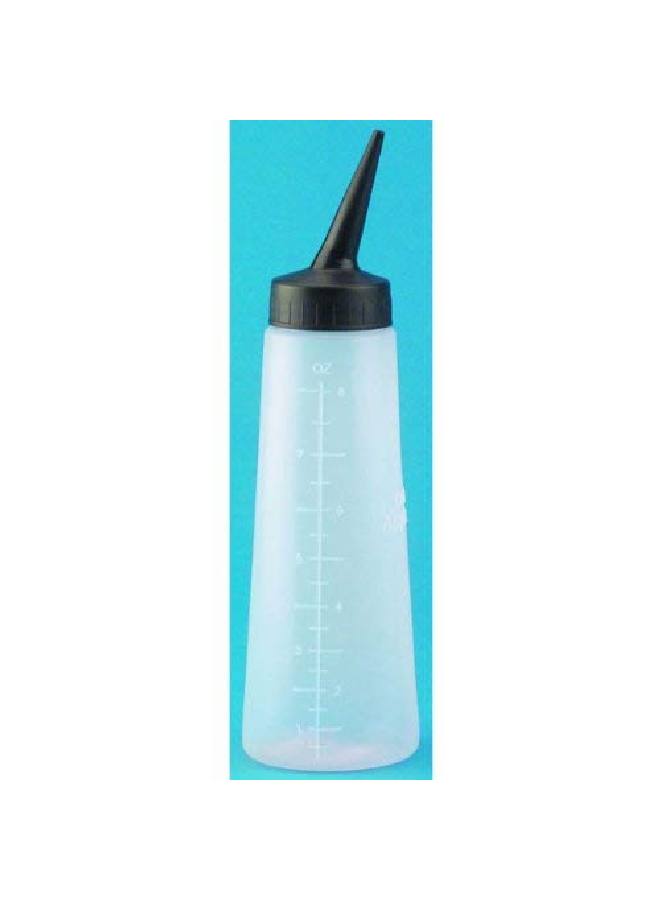 Tolco Slant Tip Applicator Bottle 8 Oz Hair Color Hair Applicator Hair Chemicals Hair Dye Apply Application Fast Helps With Applying Hair Color Easy To Use Salon Stylist Plastic - Image 1