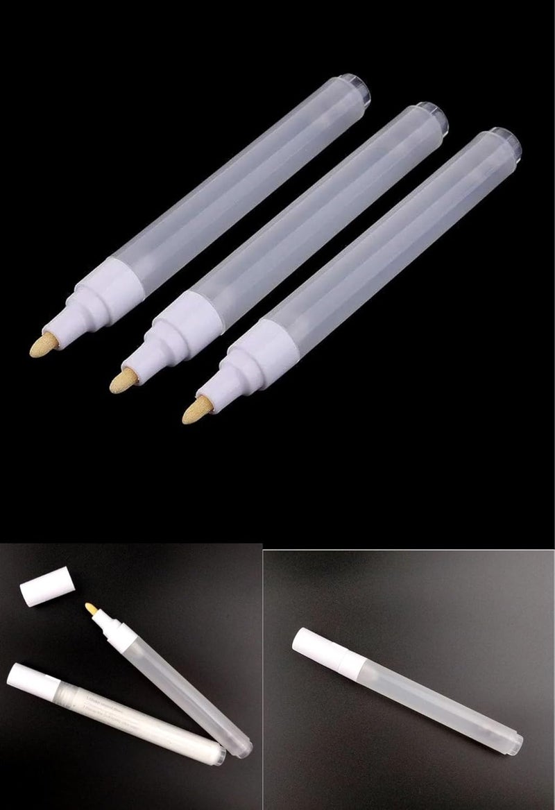 SNOOGG Set of 6 Empty Fillable Blank Paint Pen Markers Refillable AND BULLET NIB Graffiti Markers FOR ACRYLIC, OIL AND WATER BASE PAINT/INK - Image 4