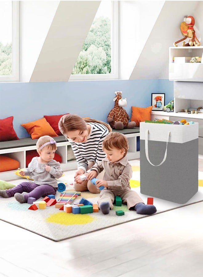 HOMESTAR Dirty Clothes Storage Bin Laundry Basket Laundry Basket Laundry Hamper Bag Washing Bin Clothes Bag Collapsible Laundry Basket Collapsible Waterproof Clothes Hamper - Image 2