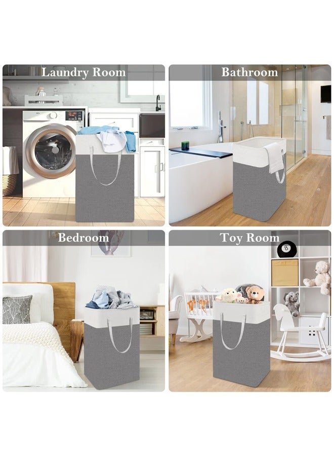 HOMESTAR Dirty Clothes Storage Bin Laundry Basket Laundry Basket Laundry Hamper Bag Washing Bin Clothes Bag Collapsible Laundry Basket Collapsible Waterproof Clothes Hamper - Image 3