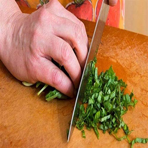 Ngel Stainless Steel Kitchen 5Pcs Knife Set with Wooden Chopping Board Scissor Vegetable Meat Cutting - Image 4