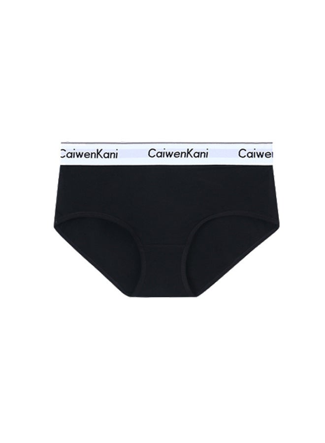 Women's Underwear, Pure Cotton, Antibacterial, Traceless, Breathable, Boxer Mid-waist Girls' Briefs, Sports Shorts