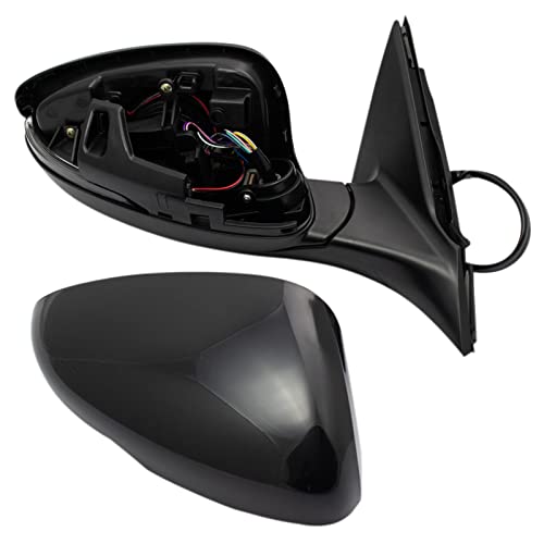 TRQ Passenger Side Mirror Power Heated Paint to Match with Blind Spot Indicator Compatible with 2018-2022 Honda Accord HO1321331 HO1326103 - Image 2