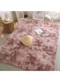 KYD Soft Rugs Fluffy Carpets Tie-Dye Rugs for Living Room Bedroom Nursery Home Decor Non-Slip Machine Washable Carpet Home Decorative Carpet 100x160 cm Pink  - Image 4