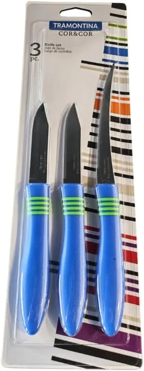 ترامونتينا 3-Piece Knife Set - Cor & Cor