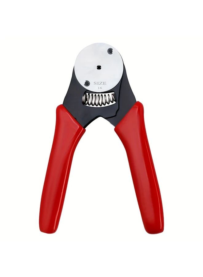 Professional 4 Way Crimping Pliers Manual Wire Crimper Tool Red Handles 0 5 1 5mm 20 16AWG - Image 1