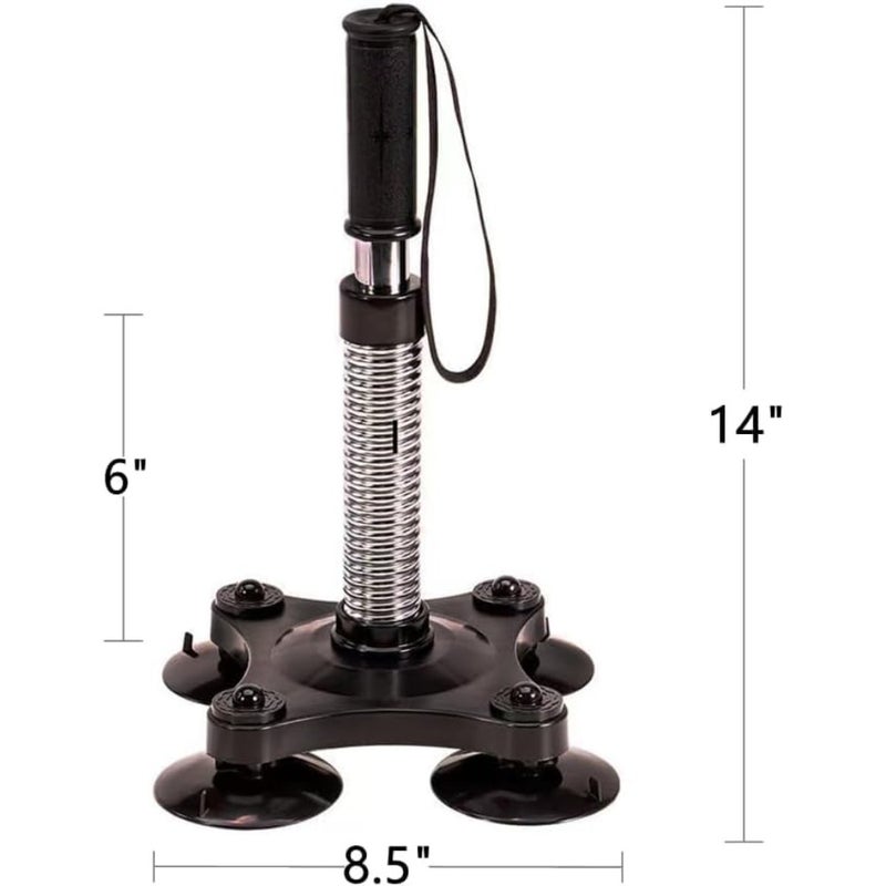 Arm Wrestling Training Equipment, steel construction, black, 4550lbs adjustable forearm trainer for home fitness, professional non-professional wrist strength development - Image 2
