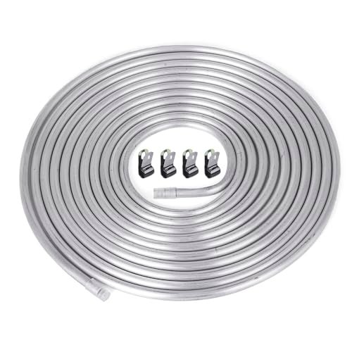 CNRAQR 14 OD Aluminum Hard Fuel Line 16 Feet Hardline Tube Thickness is 0039 - Image 1