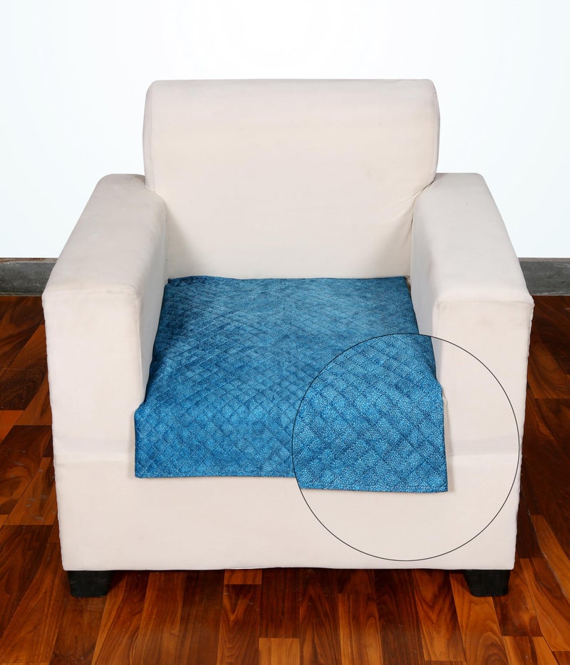 AMAZE ATTIRES Velvet Printed Sofa Seat Cover For 5 Seater With Heavy Antiskid Backing&Easily Machine Washable Sofa Seat Runner For Couch(22 InchesX48 Inches - 1 Piece,22X68 Inch - 1 Piece)Aaqsr009 - Image 4