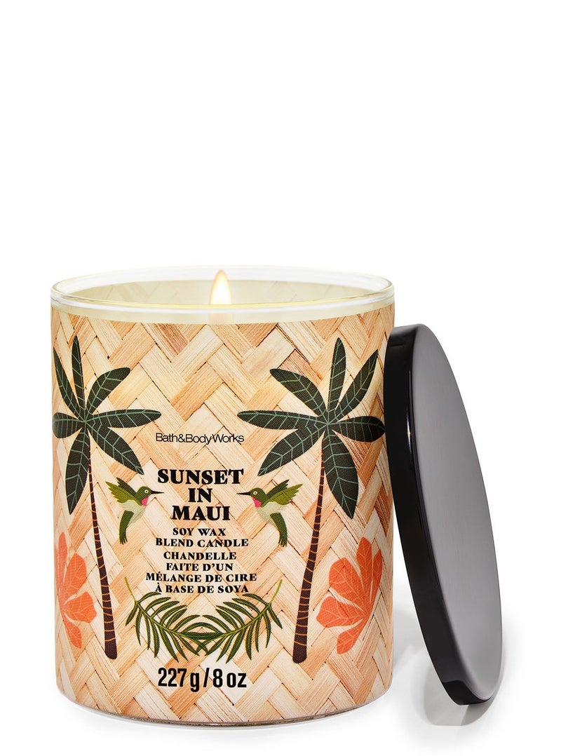 Bath & Body Works Sunset In Maui Single Wick Candle