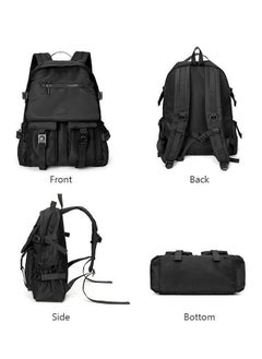 DURKU Classic Large Capacity Backpack Multifunction Casual Water Resistant Oxford Double Shoulder School Bag  - Image 3