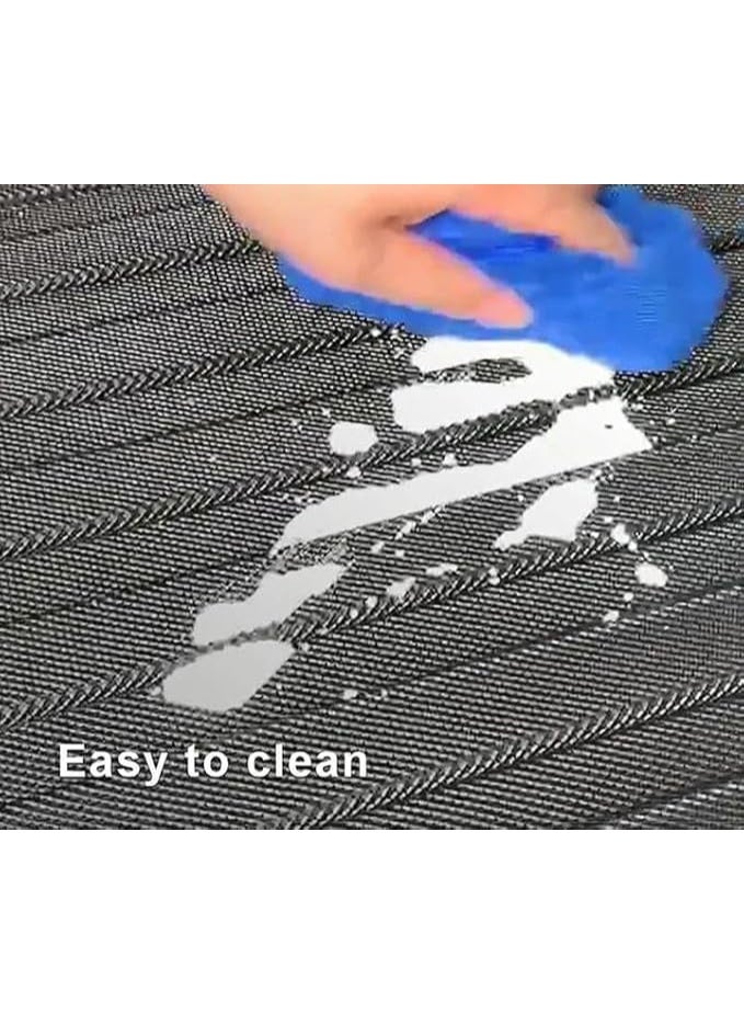 9D Car Trunk Mats – Durable Carbon Fiber Material for Easy Cleaning - Image 4