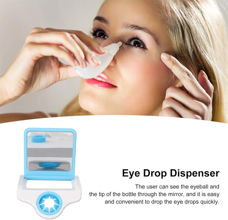 klarako Universal Eyedrop Applicator Reusable Eyedrop Guide Aid Suitable for Any Eye Drop Bottles - Image 4