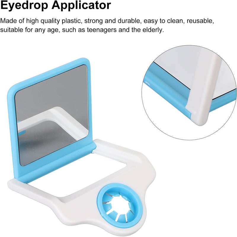 klarako Universal Eyedrop Applicator Reusable Eyedrop Guide Aid Suitable for Any Eye Drop Bottles - Image 5
