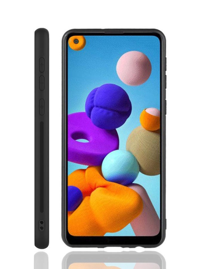 Tolwak Samsung Galaxy A21s Protective Case Cover Newspaper Pieces - Image 2