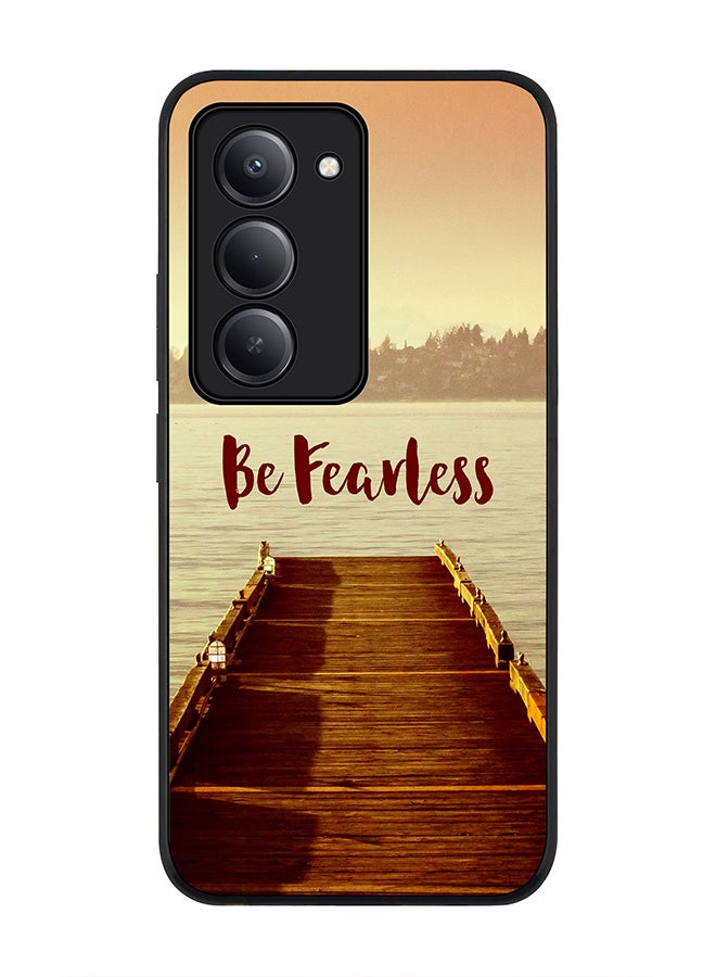 Stylizedd For Xiaomi Redmi 15 5G Case,Slim fit Camera Protection, Shockproof Thin Phone cover  - Be Fearless - Image 1