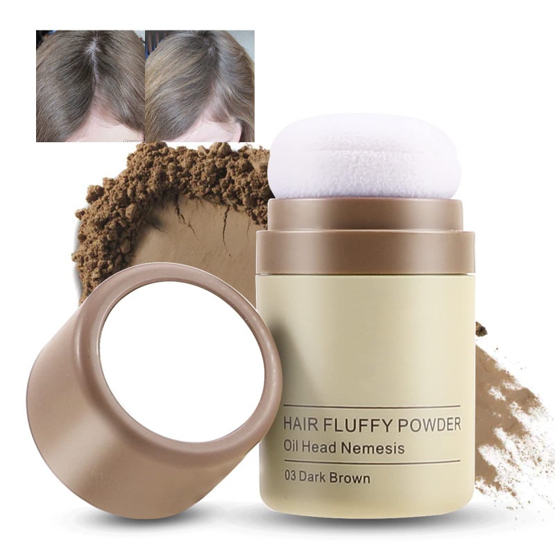 Boobeen Root Touch Up Powder for Hair Shadow Cover Hair Loss Instantly Hairline Powder for Women and Men