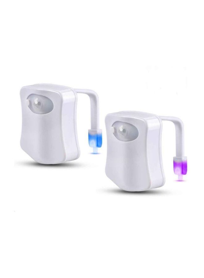 NIBEMINENT 2-Piece Waterproof Adjustable Bathroom Light Off White - Image 5