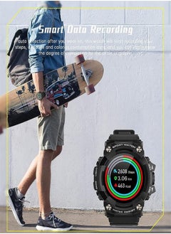 Generic Smart Watch for Men Outdoor HD 1.28" IP68 Waterproof Fitness Tracker Watch with Heart Rate Blood Pressure Monitor Sports Watch for Adult  - Image 3
