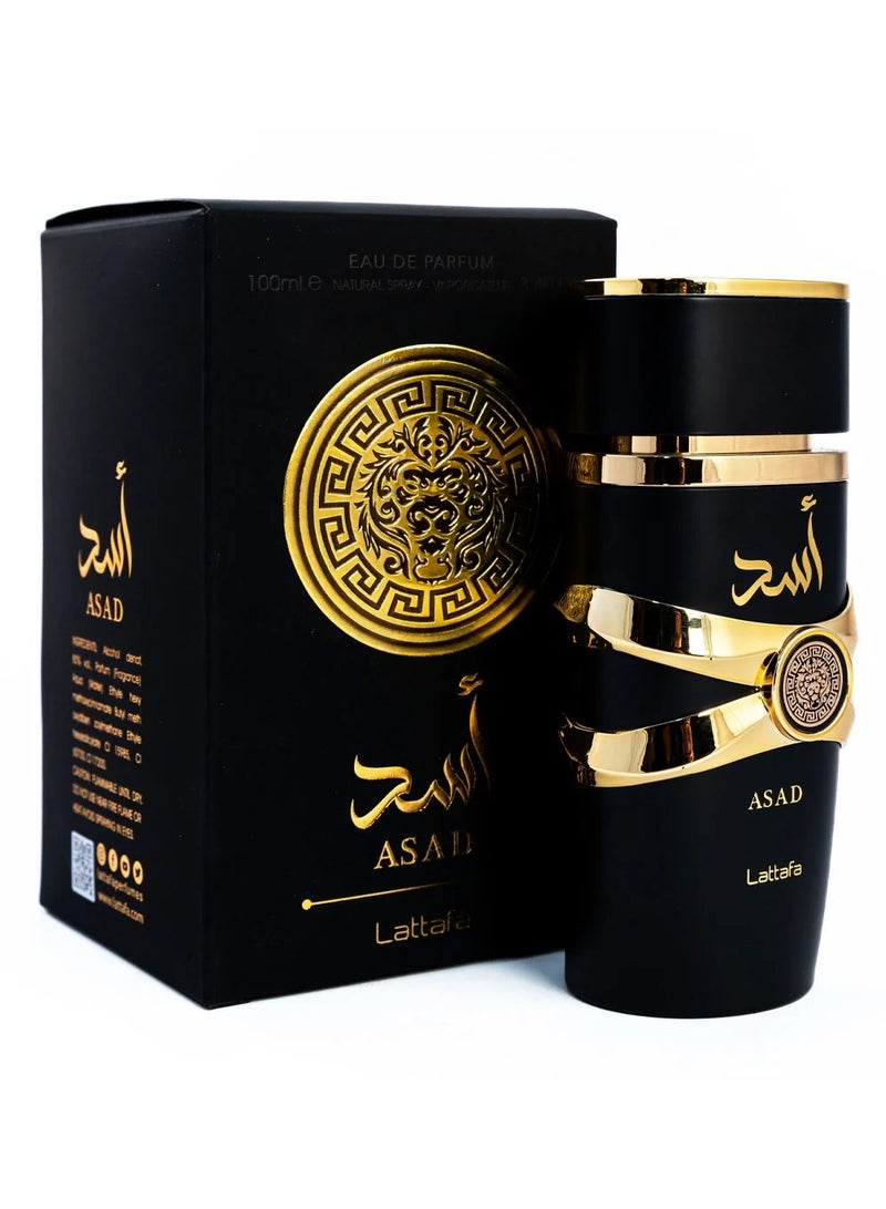 Lattafa Asad Perfume by Lattafa for Men Eau de Parfum - 100ml - Image 4