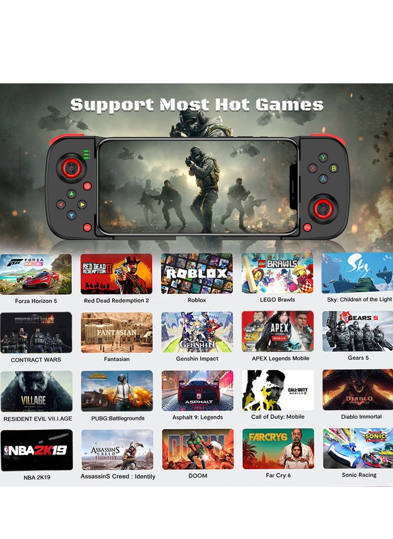 Generic - Wireless Mobile Game Controller for iPhone, Android & PC - Programmable Joystick for Call of Duty & More, Compatible with Tablets & Smartphones - Image 1