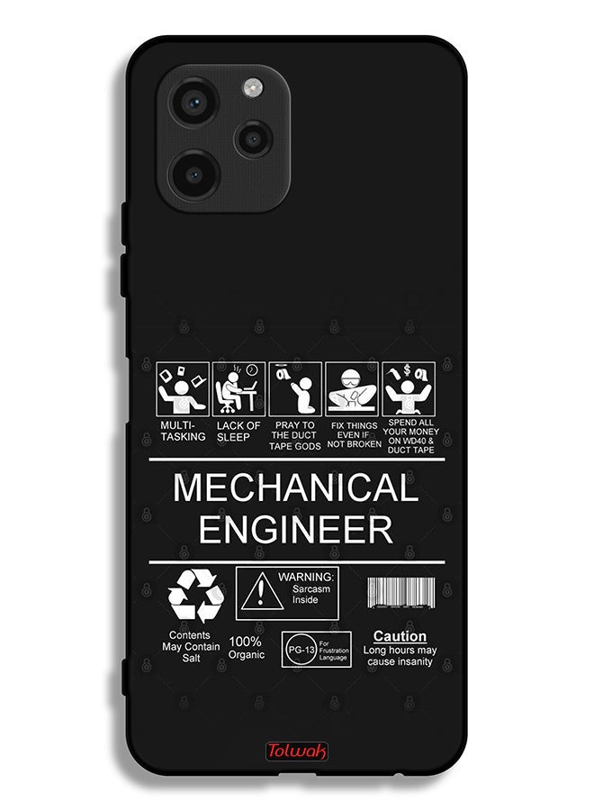 Tolwak Huawei nova Y61 Protective Case Cover Mechanical Engineer Sticker - Image 2
