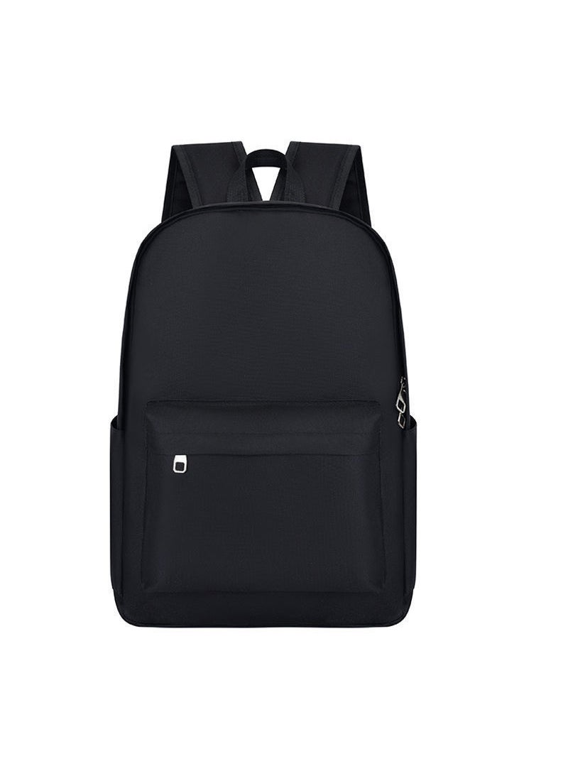 Generic - Dream Backpack Large Capacity For Middle Elementary School Students My World Themed Double Shoulder Backpack For Grades 3 To 6 Black-Unpatterned - Image 1