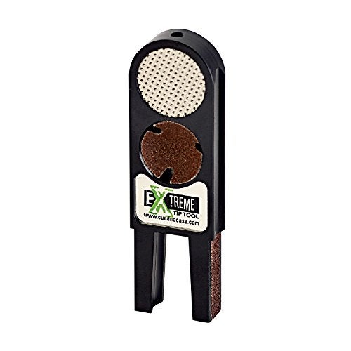 Extreme ETT 5-in-1 Aluminum Pool/Billiards Cue Stick Tip Tool, Black - Image 2