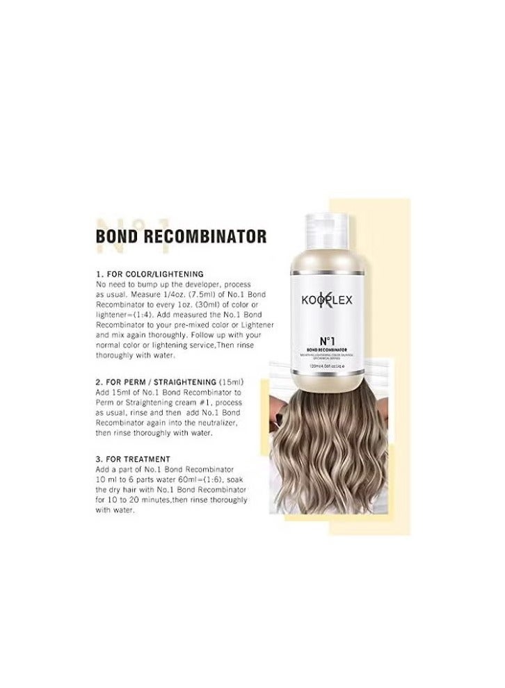 Kooplex Salon Treatment Kit - No1 120ml & No2 240ml - Image 2
