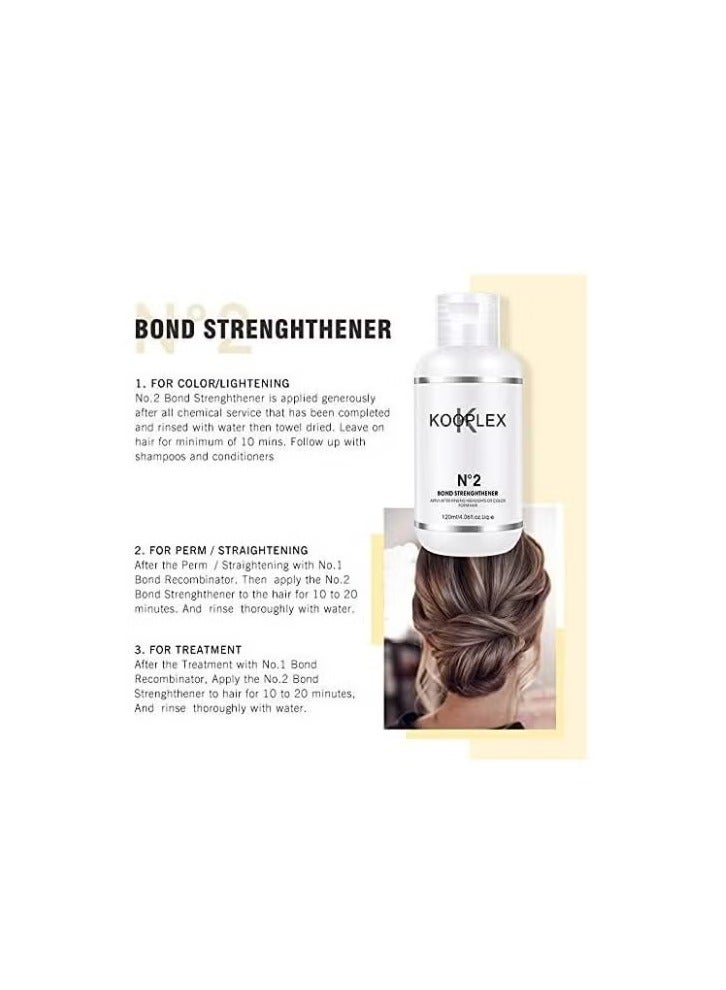 Kooplex Salon Treatment Kit - No1 120ml & No2 240ml - Image 3