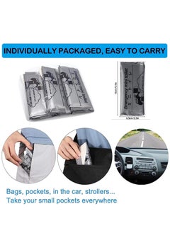 Cuken 20-Pack Disposable Urine Bags, 700ml Large Capacity Camping Pee Bags, Unisex Urinals Vomit Bags For Travel Urinal Toilet Traffic Jam Emergency Portable Toilet For Men Women Kids Patient  - Image 5