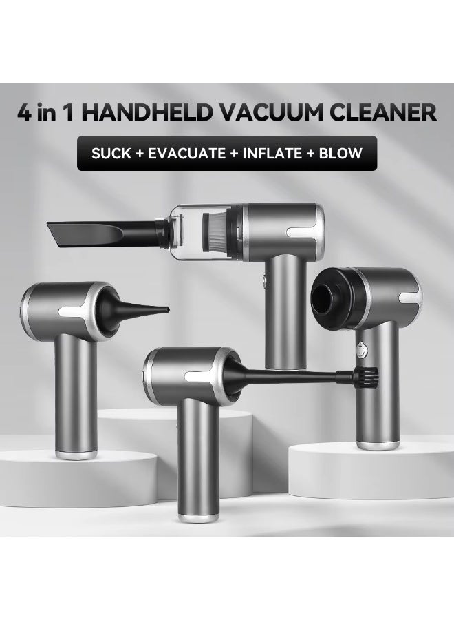 Cordless handheld vacuum cleaner | 15000PA strong suction power | Rechargeable mini air dust collector 3 in 1 | Car, home, office cordless vacuum cleaner | - Image 4