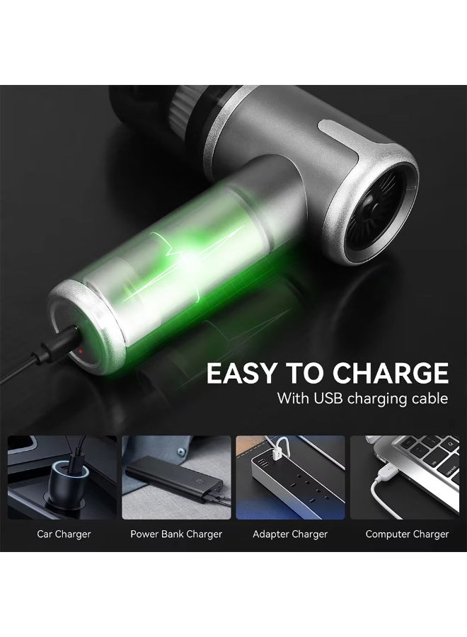 Cordless handheld vacuum cleaner | 15000PA strong suction power | Rechargeable mini air dust collector 3 in 1 | Car, home, office cordless vacuum cleaner | - Image 3