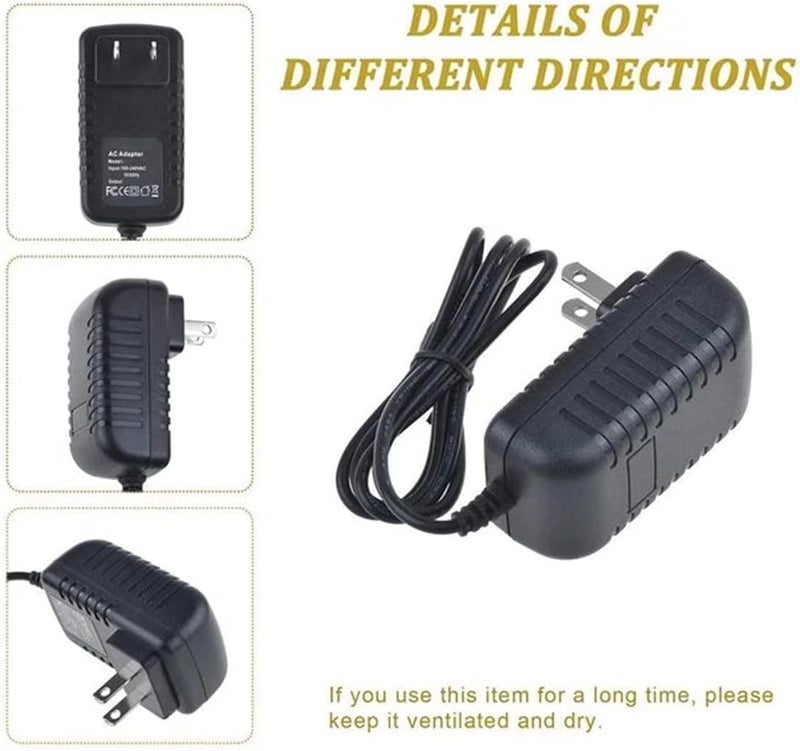 Compatible AC Adapter Replacement for Canon Inkjet Bublejet Printer Models: BJC-30 BJC-50 BJC-55 Power - Image 4