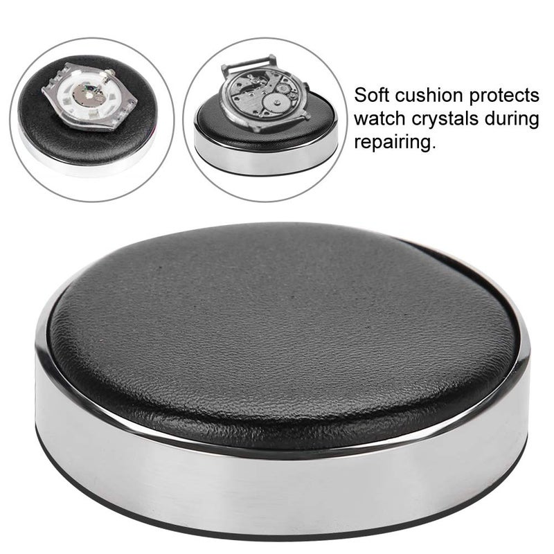 comfrt Watch Casing Cushion, Watch Jewelry Case Movement Cushion Protection Pad Holder Movement Seat Scratch-proof, Watchmaker Repair Kit Tool Black - Image 2