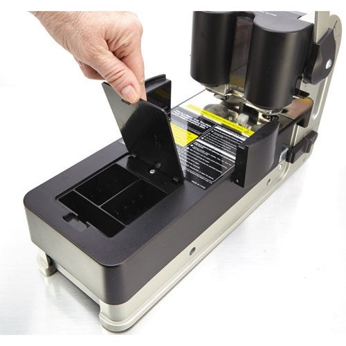CARL, Extra Heavy Duty, 2 Hole Paper Punch, 300 Sheets Punch Capacity,Black and Silver - Image 5