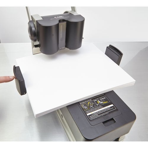CARL, Extra Heavy Duty, 2 Hole Paper Punch, 300 Sheets Punch Capacity,Black and Silver - Image 3