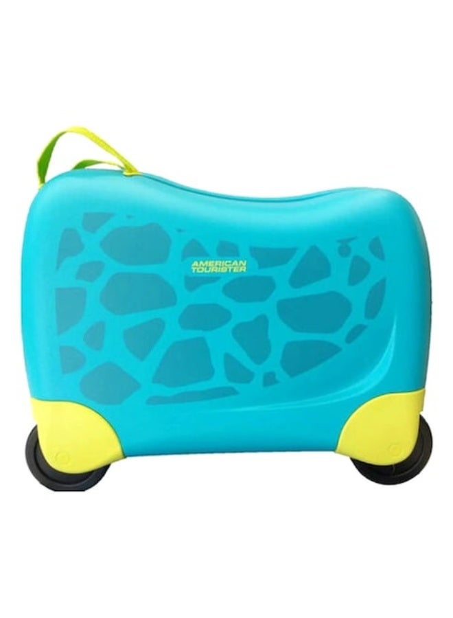 AMERICAN TOURISTER SC Skittlenxt Suitcase Cabin Size, Hard Top, Polypropylene, Turquoise|28L Capacity|2 Side Locks / 2-Wheel Roller|Design for Playful Style - 3 Years Global Warranty - Image 3