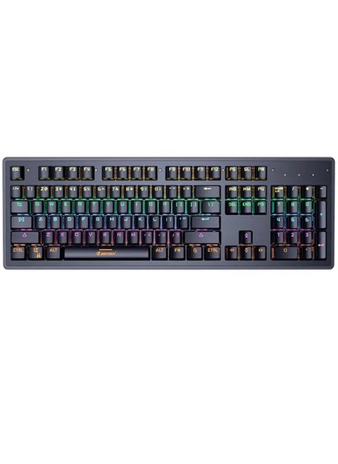 Mechanical Gaming Keyboard RGB Backlight for Desktop ,104 Keys JK520