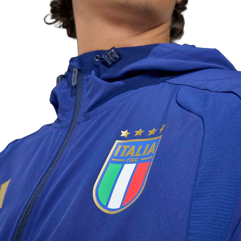 Adidas Italy Tiro Travel Full Zip Windbreaker - Image 5