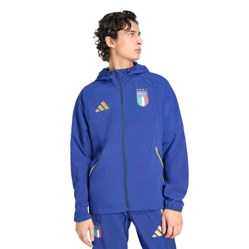 Adidas Italy Tiro Travel Full Zip Windbreaker - Image 2