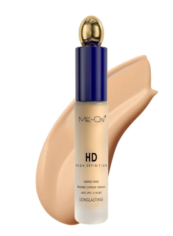 ME-ON HD Foundation (Oil Control) (Shade 21 - Natural Beige) - Image 2