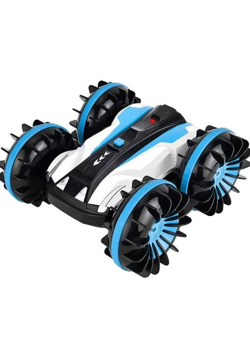 CATANES Radio Control Car Boat Truck RC Car For Kids Blue - Image 1