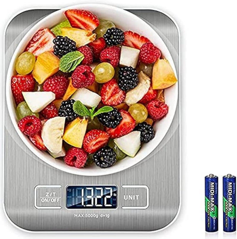 Digital Kitchen Scale, Silver, Gc-001