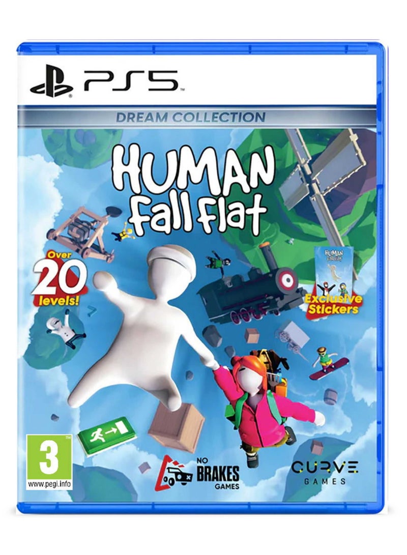 PlayStation Human: Fall Flat – Dream Collection PS5 Version - Puzzle-Platformer Game  - Image 1